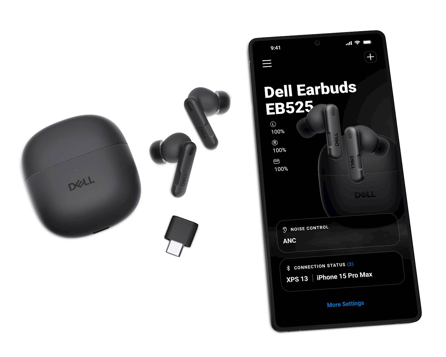 Dell Pro Plus Earbuds AI Adaptive Gürültü Engelleme Kulak İçi